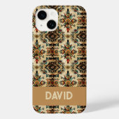 Native American Ethnic Art Tribe Pattern Custom  Case-Mate iPhone Case (Achterkant)