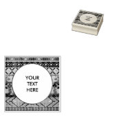 Native American Fabric lijst 1 + Uw ideeën Rubberstempel (Gestempeld)