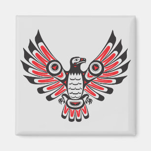 Native American Fire Bird Magneet