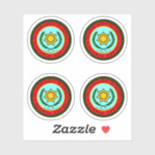 Native American Flag Eastern Band Cherokee Nation Sticker (Vel)