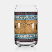 Native American Gecko Lizard Blikvorm Glas (Rechts)