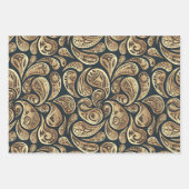 Native American Geïnspireerd Paisley Pattern Inpakpapier Vel (Voorkant 2)