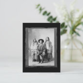 Native American Geronimo Briefkaart (Staand voorkant)