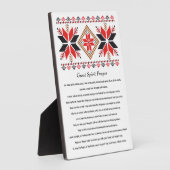 Native American Great Spirit Prayer Fotoplaat (Zijkant)