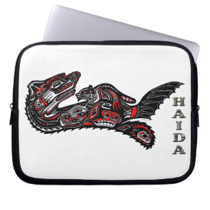 Native American Haida Otter Art-laptophoes Laptop Sleeve
