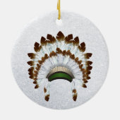 Native American Headdress ornament (Achterkant)