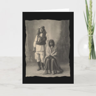  Native American Henry Wilson en Wife Moja Kaart