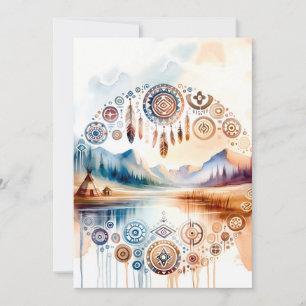 Native American Heritage Month Kaart