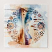 Native American Heritage Month Legpuzzel (Horizontaal)