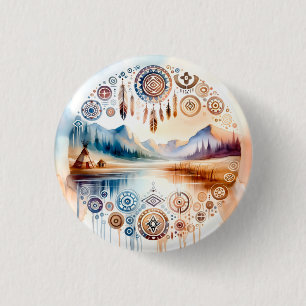 Native American Heritage Month Ronde Button 3,2 Cm