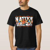 Native American Heritage Month T-shirt (Voorkant)