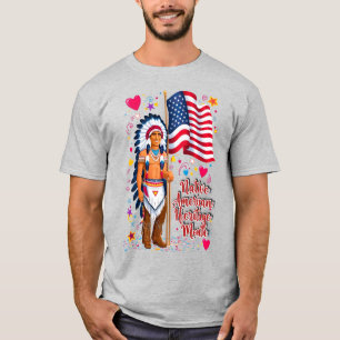 Native American Heritage Moth Pride 1 T-shirt