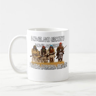 Native American Homeland Security koffiemok