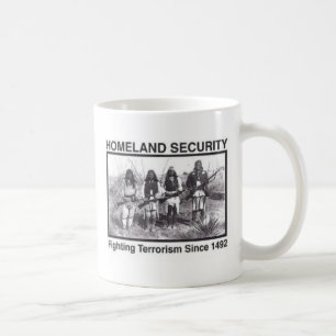 Native American Homeland Security T-shirts Koffiemok