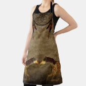 Native American Horses & Dream Catcher Schort (Insitu)