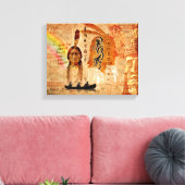 Native American Impressions Canvas Afdruk (Insitu (Woonkamer))