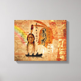 Native American Impressions Canvas Afdruk