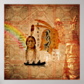 Native American Impressions Poster (Voorkant)