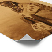 Native American Indian Blackfoot Art Print Poster (Coin)