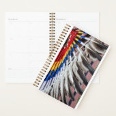 Native American Indian decorated Planner (Devant avec enveloppe)
