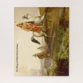 Native American Indian Jigzaag Puzzle Legpuzzel (Verticaal)