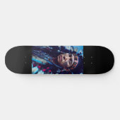NATIVE AMERICAN INDIAN WARRIOR SKATEBOARD DECL (Horizontaal)