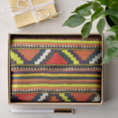 Native American Indian yellow design Tissuepapier (Geschenk)