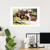 NATIVE AMERICAN INDIANS - CHEYENNE POSTER (Thuiskantoor)