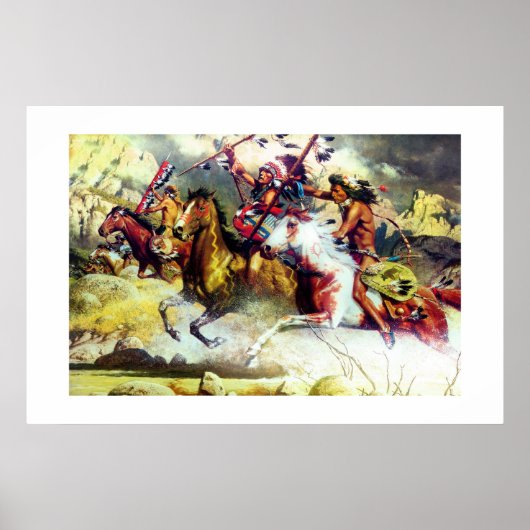 NATIVE AMERICAN INDIANS - CHEYENNE POSTER (Voorkant)