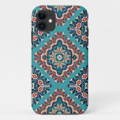 Native American Indians Navajo Mosaic Pattern Case-Mate iPhone Case (Achterkant)