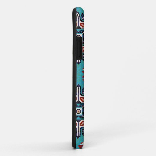 Native American Indians Navajo Mosaic Pattern Case-Mate iPhone Case (Achterkant/rechts)