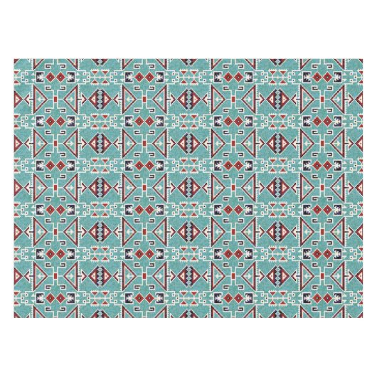 Native American Indians Navajo Pattern Tafelkleed (Voorkant (Horizontaal))