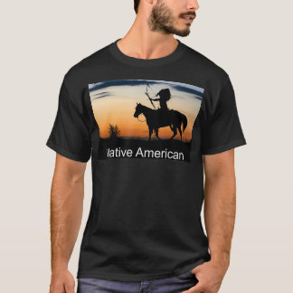 NATIVE AMERICAN Indiase Boog Pijl Paard Warrior Su T-shirt
