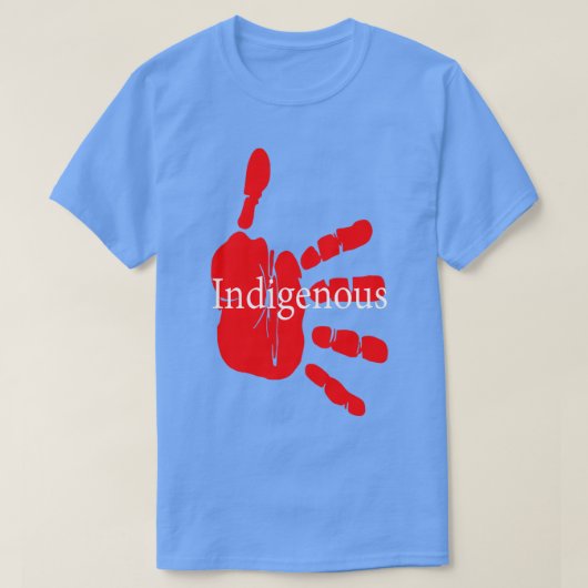 Native American Indigenous mask T-shirt (Design voorkant)