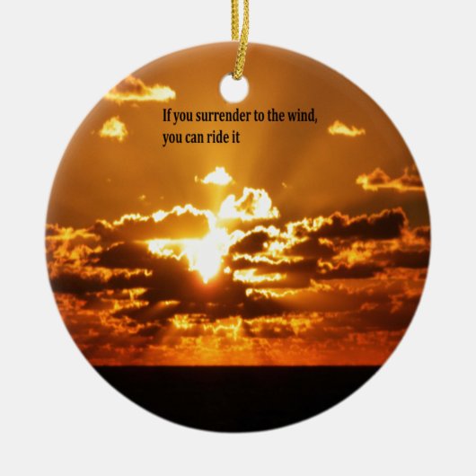 Native American Inspirerend quotes Keramisch Ornament (Voorkant)