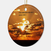 Native American Inspirerend quotes Keramisch Ornament (Links)