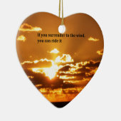 Native American Inspirerend quotes Keramisch Ornament (Rechts)