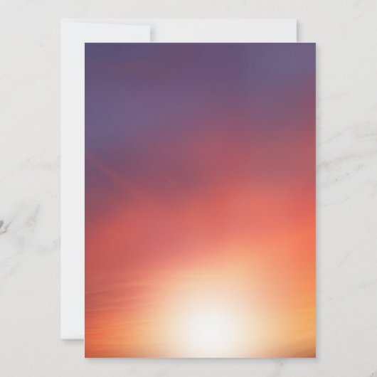 Native American Invitation Kaart (Achterkant)