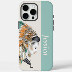 Native American iPhone 16 Pro Max Hoesje
