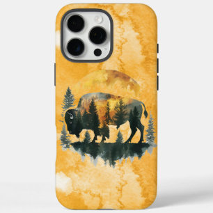 Native American iPhone hoesje met Buffalo