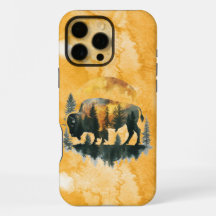 Native American iPhone hoesje met Buffalo