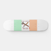 Native American/Irish Skateboard (Horizontaal)