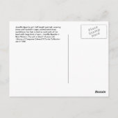  Native American Jicarilla Apache girl in F Briefkaart (Achterkant)