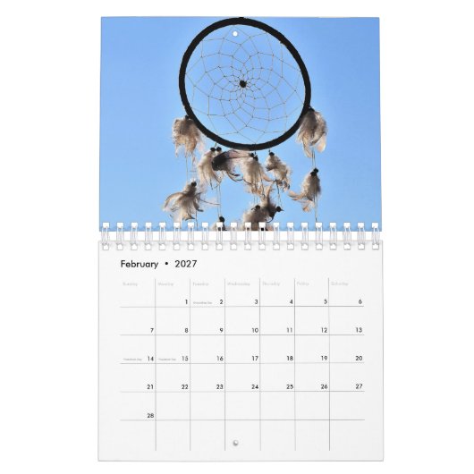 Native American Kalender (Feb 2027)