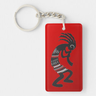 Native American Kokopelli Symbol Sleutelhanger