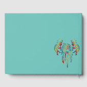 Native American Kokopelli Whale Drocatcher 1 Gastenboek (Achterkant)