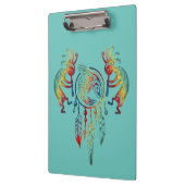 Native American Kokopelli Whale Drocatcher 1 Klembord (Links)