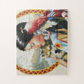 Native American Legpuzzel (Verticaal)
