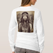 Native American Linework T-shirt ontwerp (Achterkant)