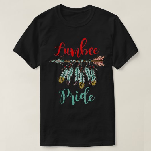 Native American Lumbee  T-shirt (Design voorkant)